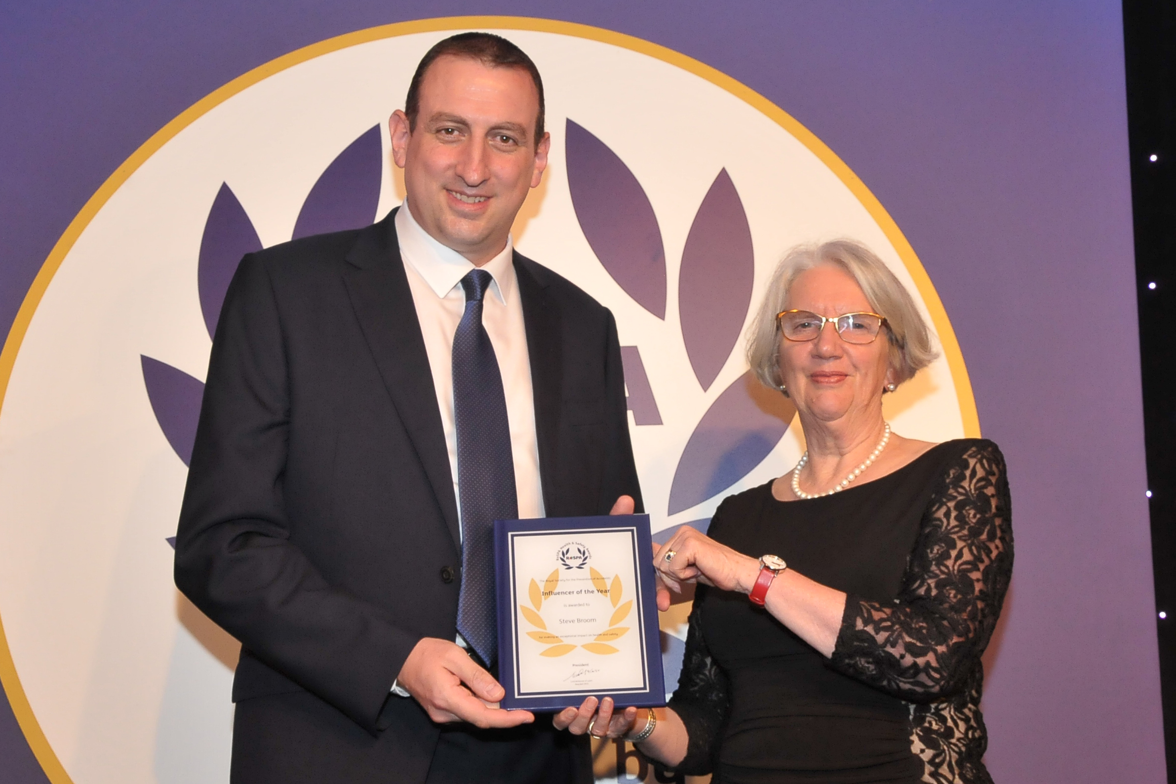 Dyer & Butler Director of Safety, Sustainability & Training Wins RoSPA Award